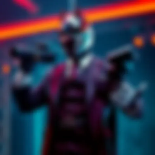 A pro-AI advocate dressed in a supervillain costume, striking a dramatic pose with futuristic gadgets, emphasizing their bold message.