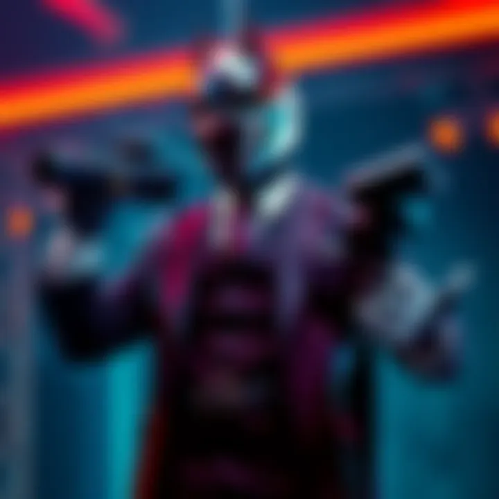 A pro-AI advocate dressed in a supervillain costume, striking a dramatic pose with futuristic gadgets, emphasizing their bold message.