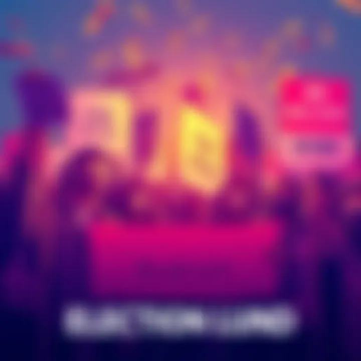 A group of activists holds signs supporting AI technology, with dollar bills symbolizing their $100 million investment in the U.S. midterm elections.