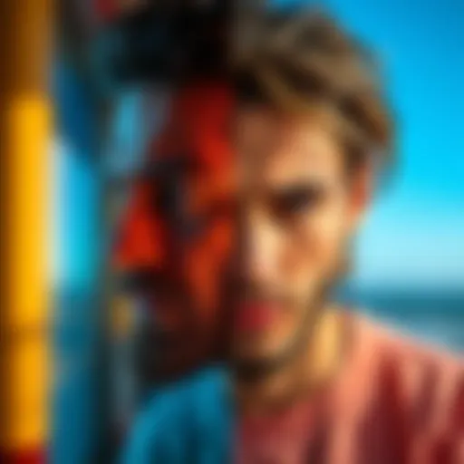 A side-by-side comparison of images transformed using Klein 9B and Klein 9B KV, showcasing details and textures in high-quality professional photos.