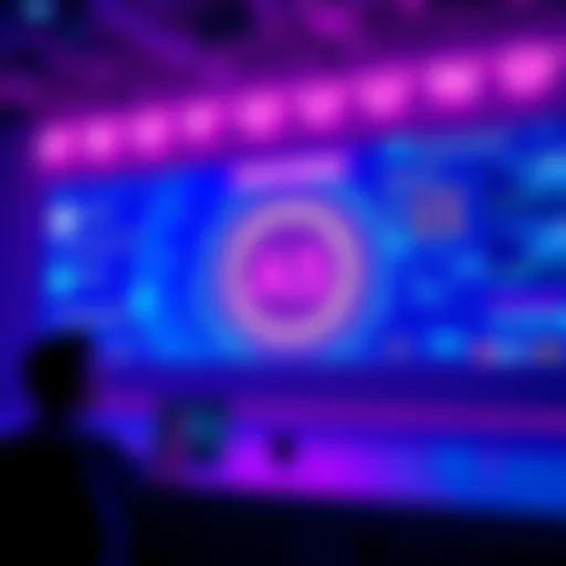 A visual representation of Profound AI celebrating their $35 million funding, showcasing brand visibility tracking in AI search results.