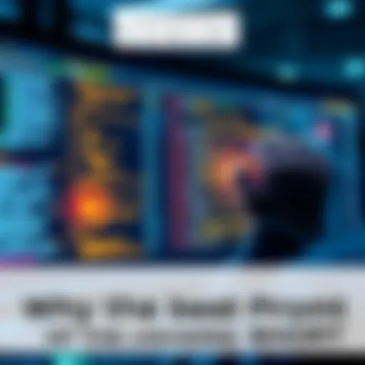 A person analyzing prompt structures on a digital screen, showcasing ideas for better user interaction.