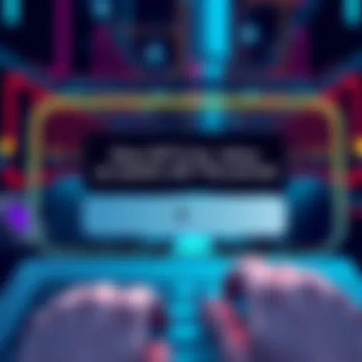 A digital illustration of a chatbot interface showing a user typing a prompt to limit follow-up questions from the AI, with a clear response ending in 'x'.