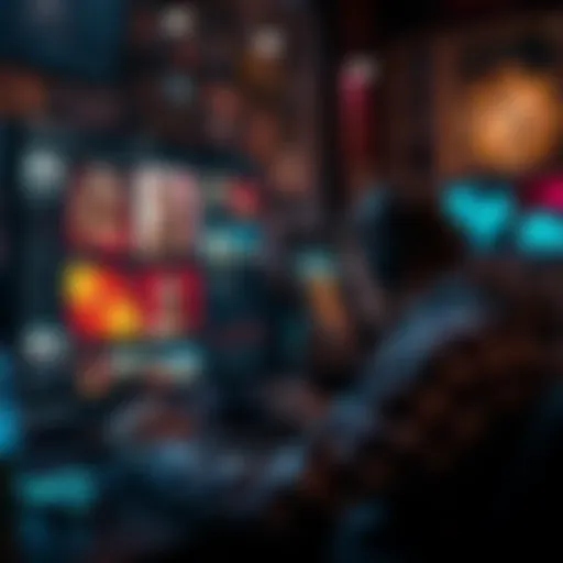 A user interacting with a new prompting tool showcasing presets from famous artists and photographers, with visual elements representing creativity