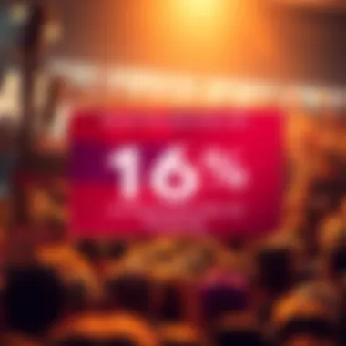 Public Opinion on AI A graphic showing a low percentage of Americans who view AI positively, with a concerned crowd reflecting mixed reactions towards technology.
