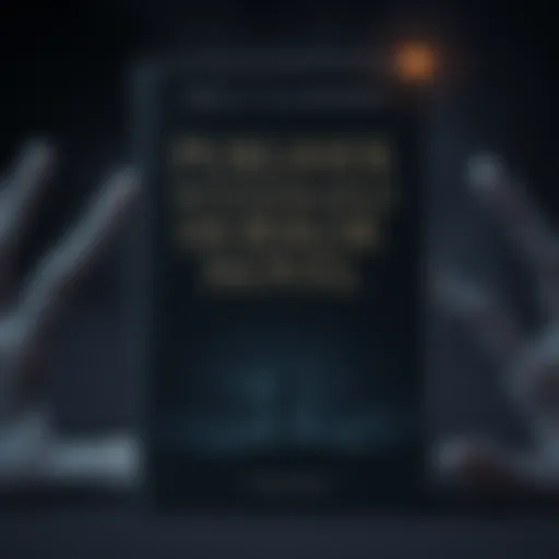 A horror novel cover with a dark, eerie background and a shadowy figure, symbolizing the controversy around AI use in writing.