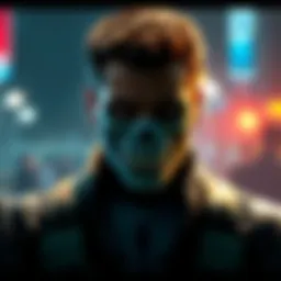 The Punisher character appears on screen with noticeable visual effects flaws and sound problems, showing fans' disappointment.