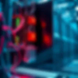 A 133-qubit quantum computer is shown working on breaking a 5-bit elliptic curve encryption key, highlighting advancements in quantum computing.