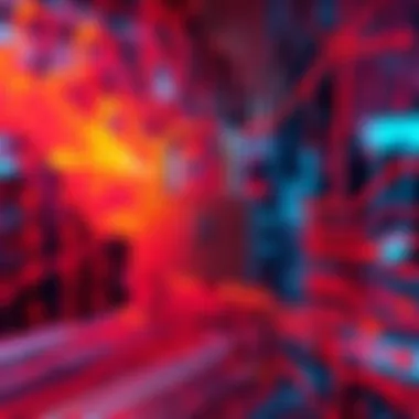 Quantum Computer Threat A representation of a quantum computer with digital locks symbolizing encryption, highlighting cybersecurity concerns.