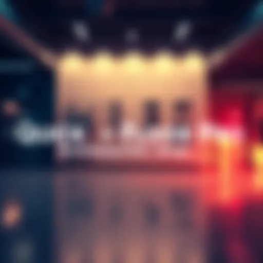 Quick Floor Pro Tool Promotion A visual showing the Quick Floor Pro tool in Blender, highlighting realistic floor layouts with industrial designs.