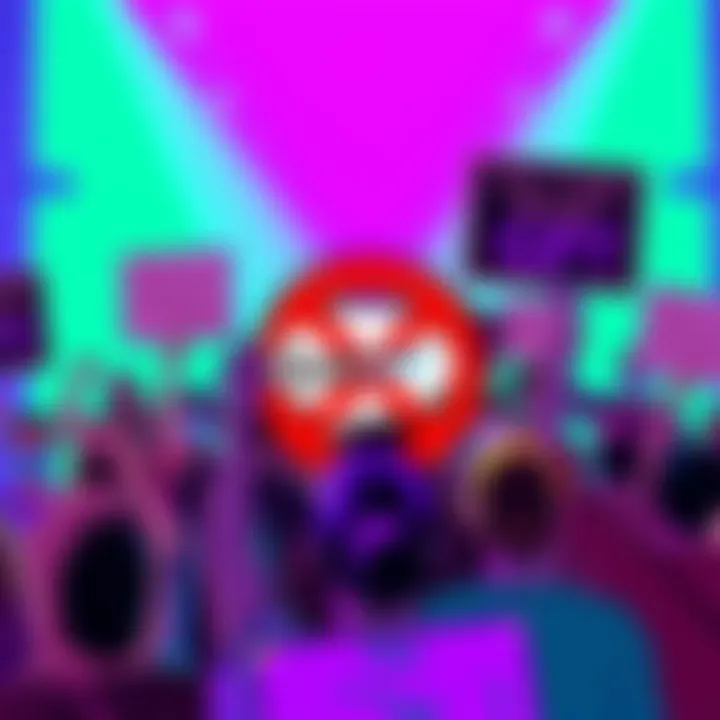 A colorful poster showing people joining the QuitGPT movement, with a crossed-out ChatGPT logo and protest signs about privacy rights.