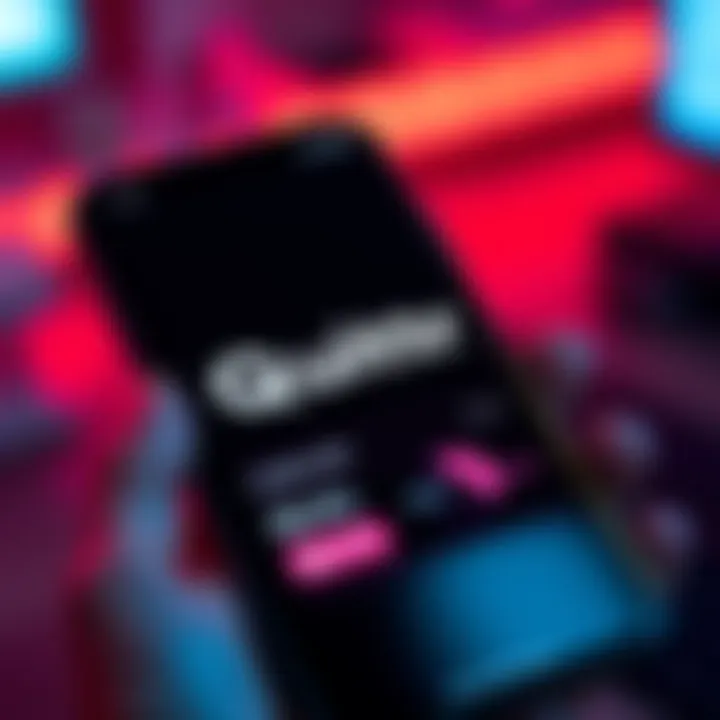 The Quittr app logo displayed on a smartphone screen alongside statistics about users' porn habits