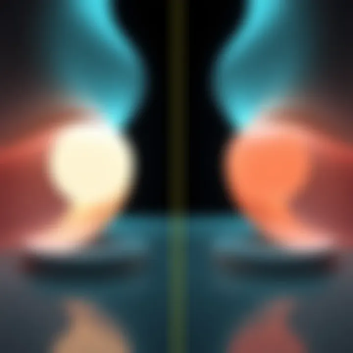 A side-by-side view of Qwen Image Edit and Flux 2 Klein models showcasing their rendering results on complex prompts