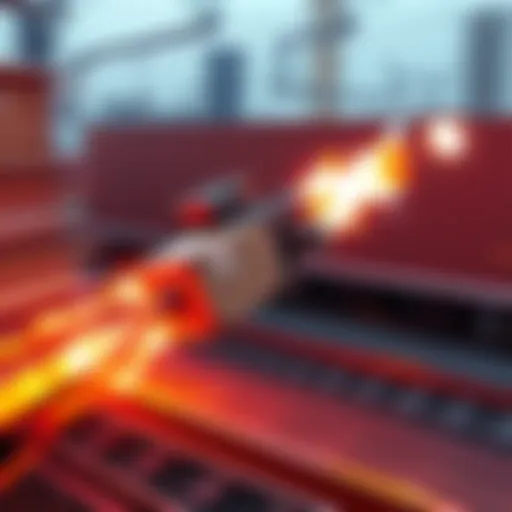 A railgun launching a delivery package, showcasing fast and modern shipping technology.
