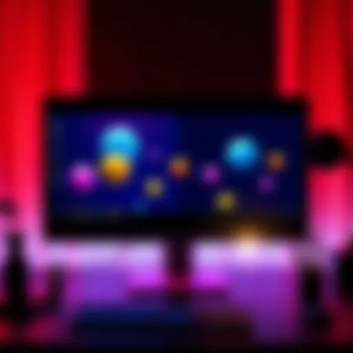 A computer screen showing animated objects with flickering issues being fixed; keyframes highlighted