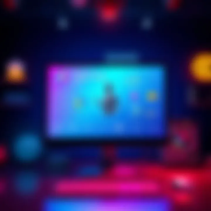 Illustration of a computer screen displaying the Ernie Turbo model interface with tools for enhancing image quality.