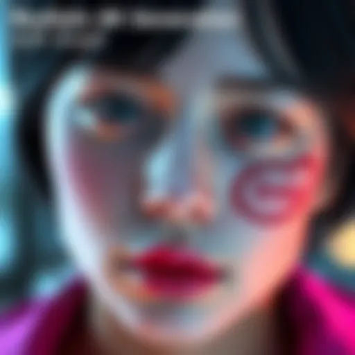 A detailed 4K image showcasing enhanced skin texture and lifelike features produced by the Krea2 model.