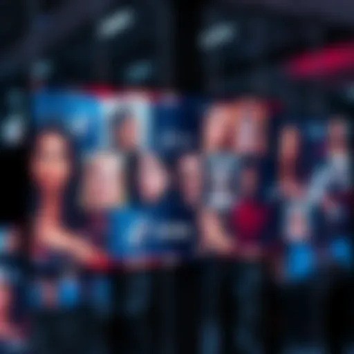 A collage of stunning AI-generated images that look extremely lifelike, displayed on a digital screen with TikTok logos