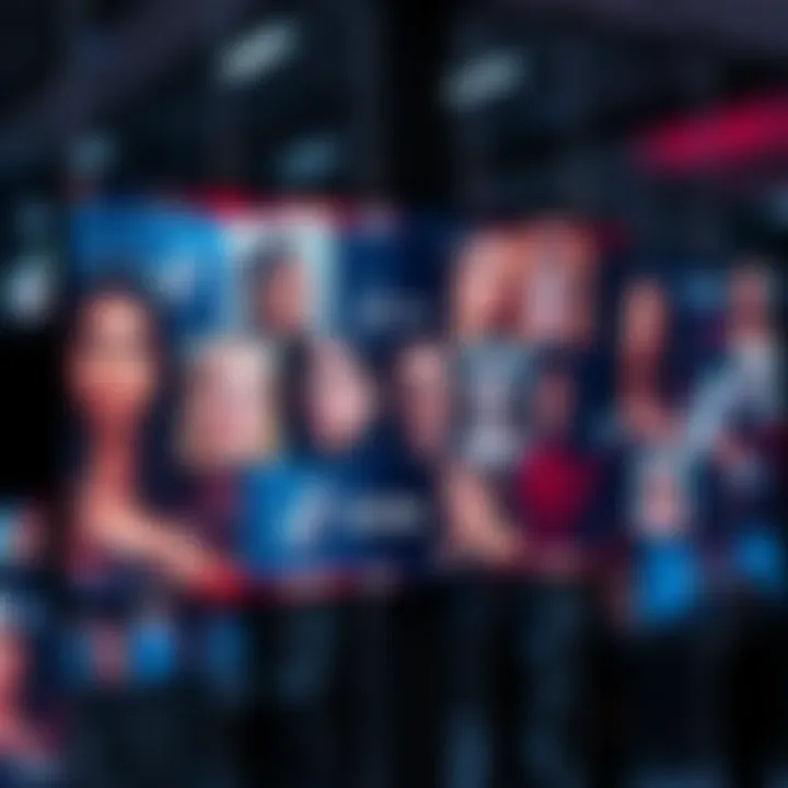 A collage of stunning AI-generated images that look extremely lifelike, displayed on a digital screen with TikTok logos