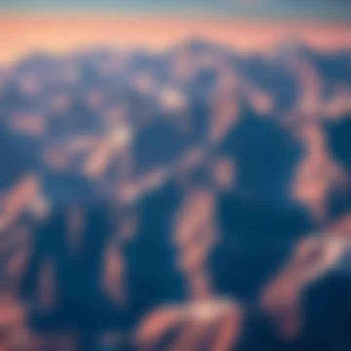 Mountain ranges generated using real terrain data for a strategy game