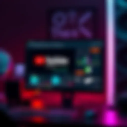 A computer screen displaying a YouTube video on Reinforcement Learning, featuring graphics and charts related to training models.