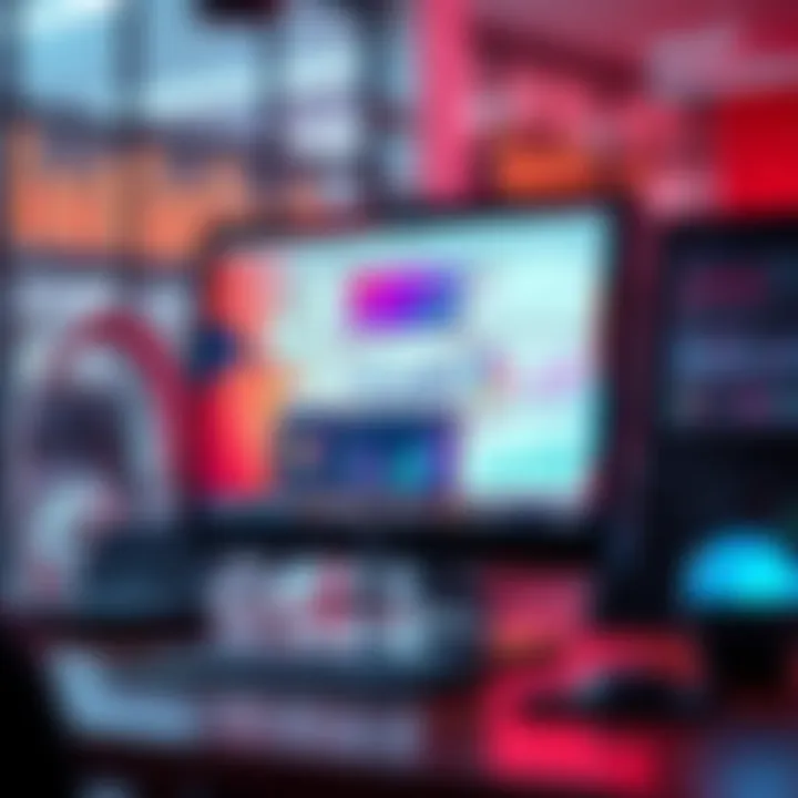 A computer screen displaying a research platform that gathers insights from multiple models, showcasing various data and responses.