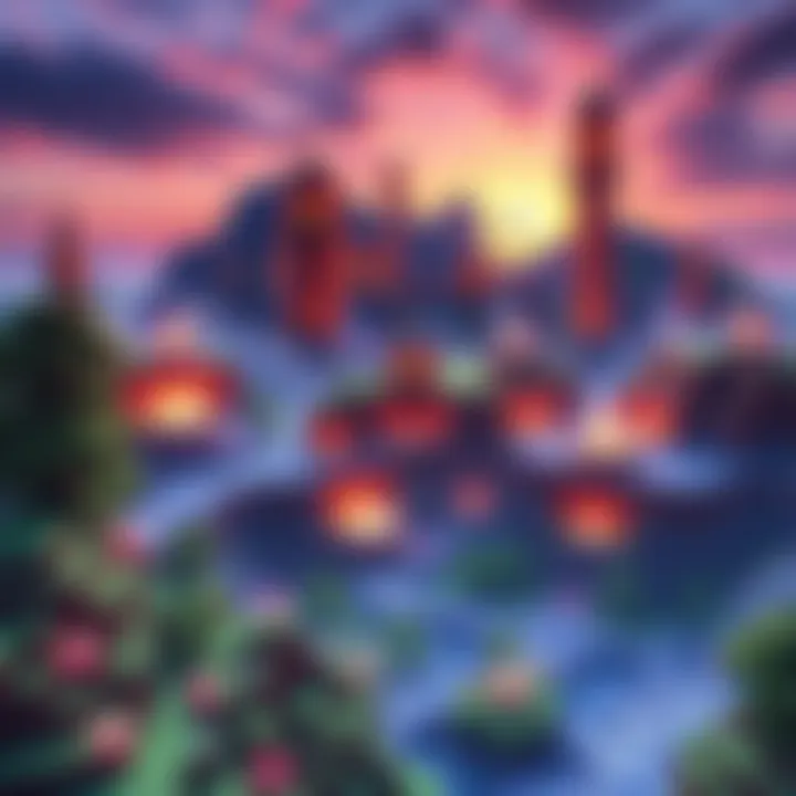Restored Minecraft World A recreated Minecraft landscape showing vibrant blocks and structures, symbolizing AI restoration of a PS3 game world.