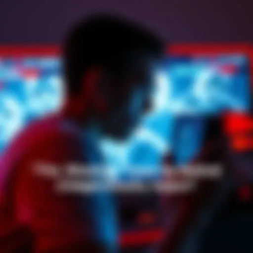 A person looking at a screen displaying disturbing images related to Z-Image technology, showing concern and disbelief.