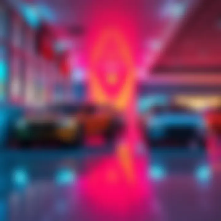 A Rivian dealership adapting sales strategies in Washington with new electric vehicles on display.