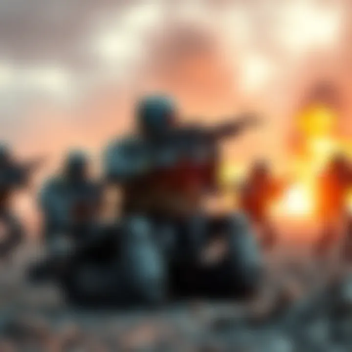 Robots assisting soldiers in combat, transporting supplies and aiding in evacuations on the battlefield in Ukraine.