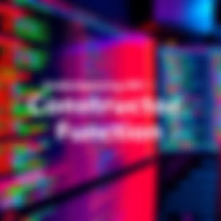 A visual representation of constructor functions in RPG Maker MV, showing code snippets and a game development interface.