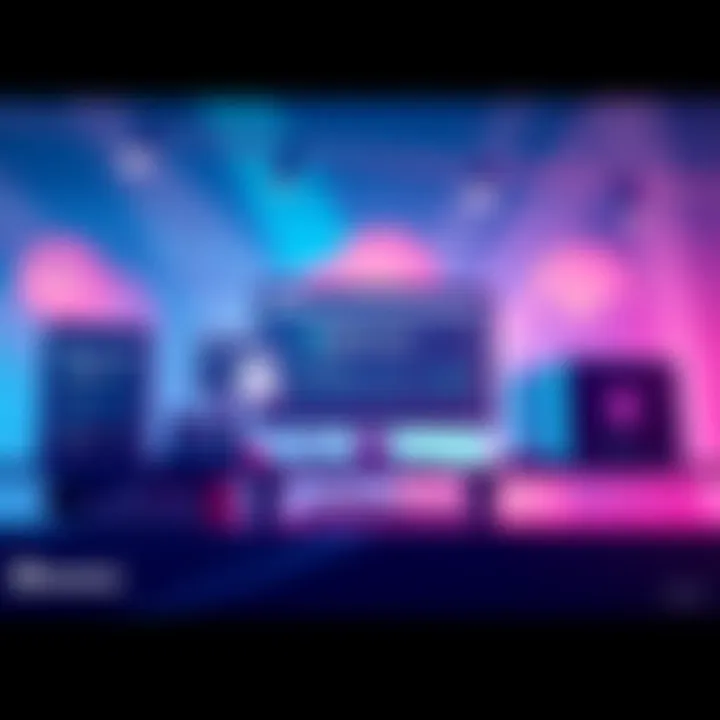 Illustration showing ComfyGen and BlockFlow tools for ComfyUI workflows on RunPod's serverless GPUs