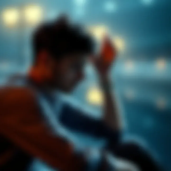 A young man sitting alone with his head in his hands, expressing deep sadness and distress, symbolizing the emotional turmoil of a heartbreaking relationship.