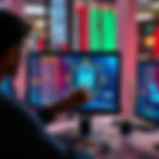 A person setting up safety measures on a computer screen displaying LLM API interactions