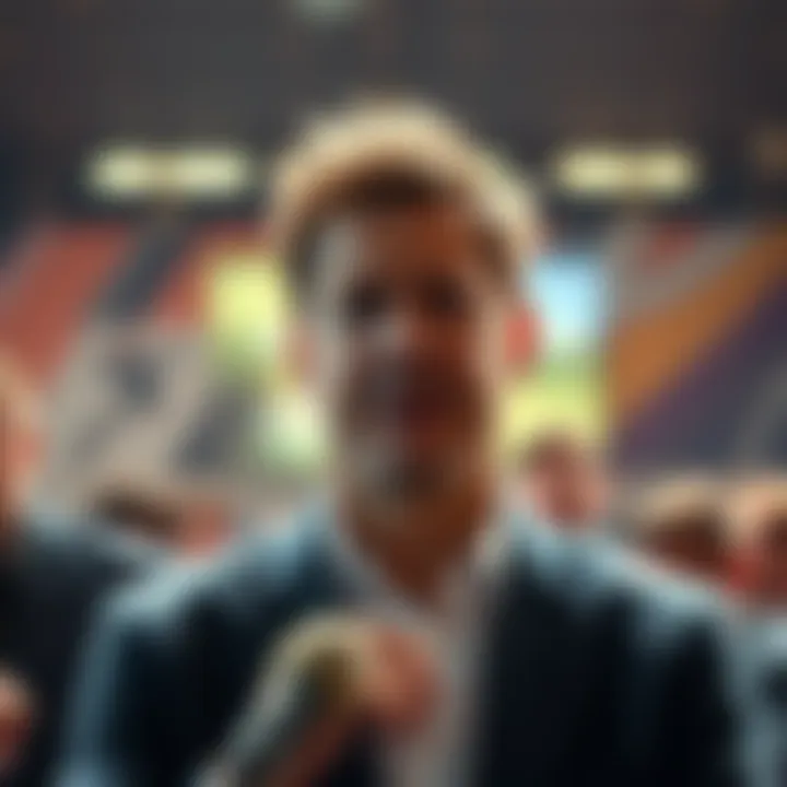 Sam Altman showing frustration in response to Claude's Super Bowl advertisements during a press event