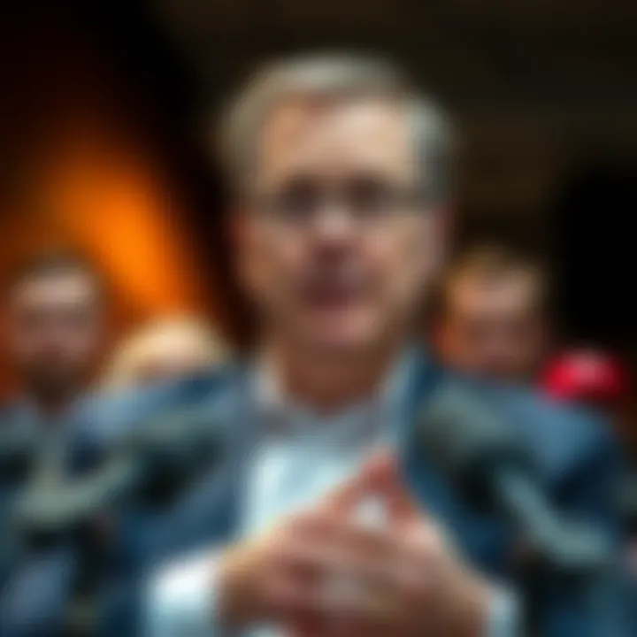 Sam addressing concerns about the DOW deal in a press conference