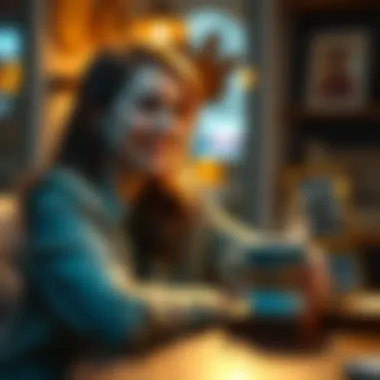 Sariah sits at a cozy table with a steaming cup of coffee, smiling as she enjoys her morning ritual, ready for the weekend.