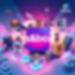 s&box Game Launch An illustration depicting the logo of s&box with game characters and scenes in a vibrant style, highlighting the game publishing aspect.