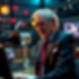 Martin Scorsese discussing AI technology for storyboards in a film studio setting