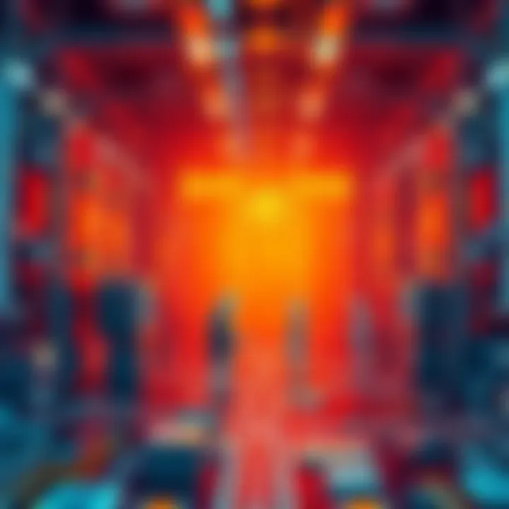 Security Challenges of AI Agents A visual representation of autonomous AI agents interacting with open systems, highlighting security risks and challenges, with a focus on unpredictability.