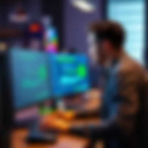 A person setting up an OCR model on a computer with a GPU, showcasing the self-hosting process.