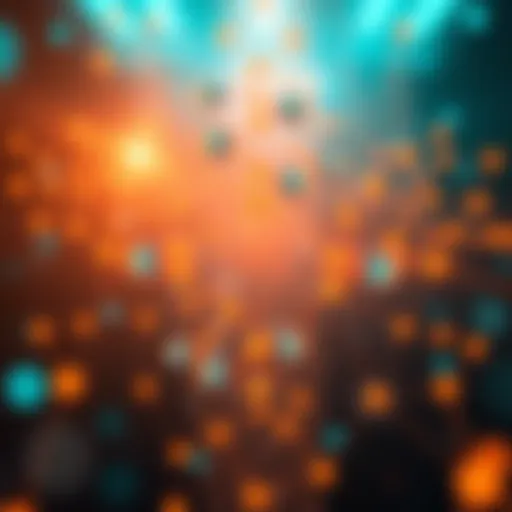 A visual representation of self-supervised flow matching in technology showing interconnected nodes and data streams.