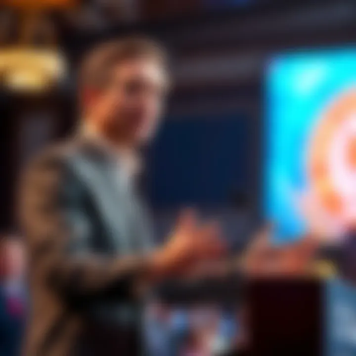 Senator Josh Hawley addresses the audience about AI lobbying efforts and Big Tech regulations