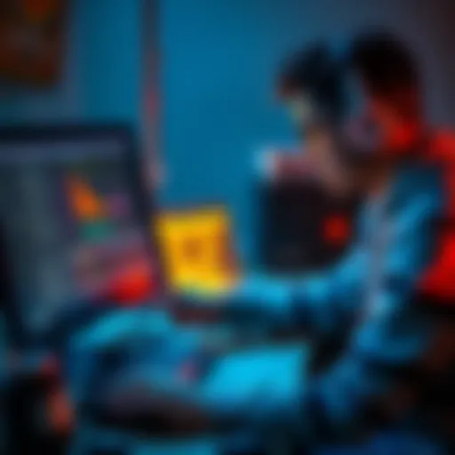 A person troubleshooting settings on a computer to get SD operational