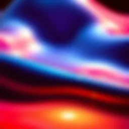 Shiny design effect A close-up view of a graphic design showcasing a shiny sheen effect on various colors, evoking mixed emotions about its appeal.