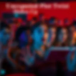 A diverse group of people express surprise and intrigue as they read a story with an unexpected plot twist