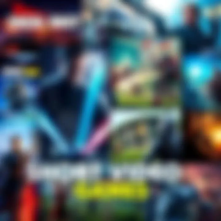 A collage of various video game covers featuring vibrant characters and engaging scenes, showcasing popular games that can be completed in under 10 hours.