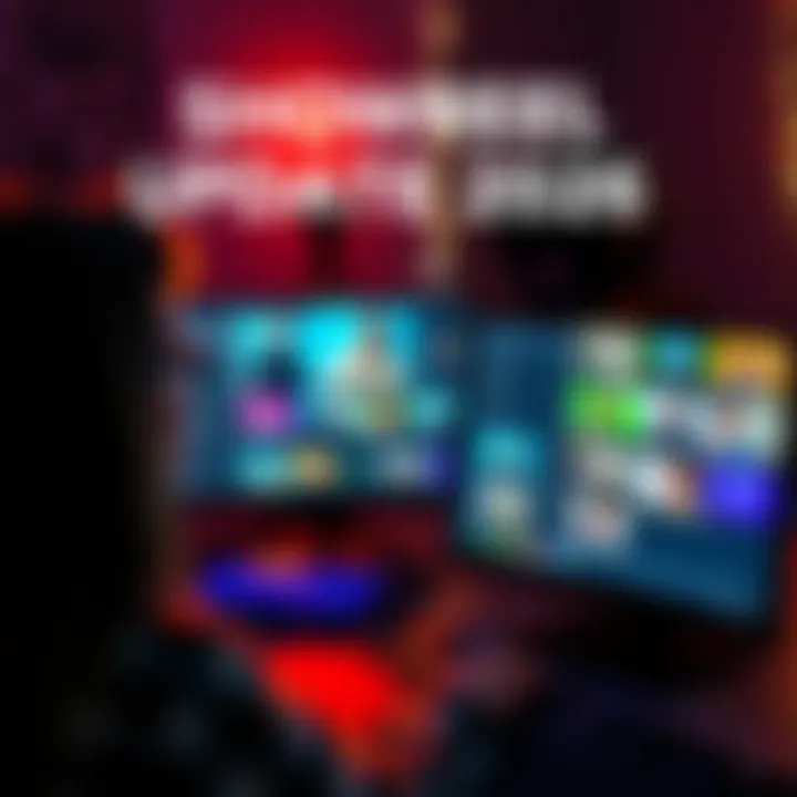 A person editing a showreel on a computer, showcasing various clips of talents and skills, with a focus on creativity and feedback