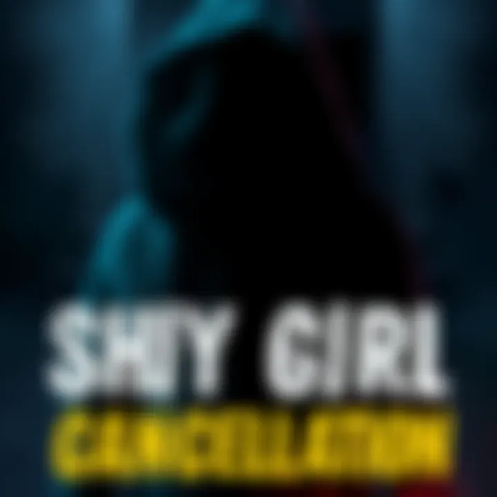 A dark cover of a horror novel showing a shadowy figure with a spooky background, symbolizing the cancellation due to AI concerns.