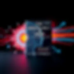 The cover of Ray Kurzweil's book featuring futuristic imagery of AI and technology over a dark background.